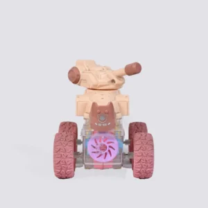 Monster Tanker Toy with Flashing Lights, Best Gift for Boys and Girls Above 3 Years Old
