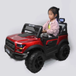 4x4 Electric Driving Jeep Suitable for 1-7 Years | Steering + Remote & Mobile App Control | 4x4 Jeeps | Driving Car for Boys & Girls - Image 3