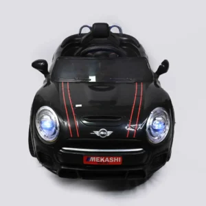 Miniature Mart Kids Electric Car for 1 To 8 Year Boys & Girls with Openable Doors Attractive Lights |Drive with Remote & Manual Steering Driving Cars | Birthday Gift | Big Size Single Seat