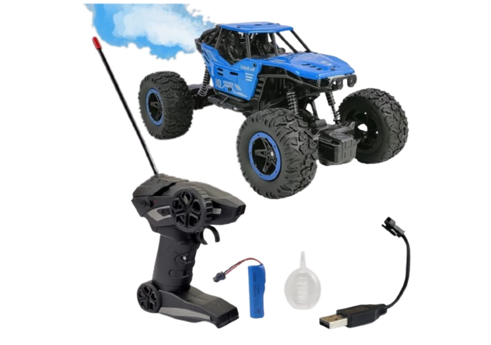 Remote Control Car with Mist Smoke Spray Function Rock Crawler
