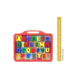 HARRY 2 in 1 Alphabets Letters Learn with Pictures Spellings Educational Slate and Green Writing Board,Chalk for Slate Kids - Image 3