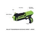 Battle Blazer (Yellow) Soft Foam Bullet Blaster Toy Gun - Image 4