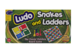 Sterling Paper, Board, Plastic Ludo Snakes and Ladders for All Ages (Multicolour), All Ages, Multicolor