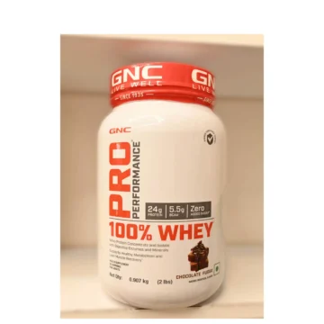 GNC Pro Performance 100% Whey Protein 4 lbs with Shaker