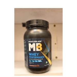 MuscleBlaze Raw Whey Protein Concentrate (Chocolate Flavour, 1kg) | Light & Clean Protein | Easy to Digest