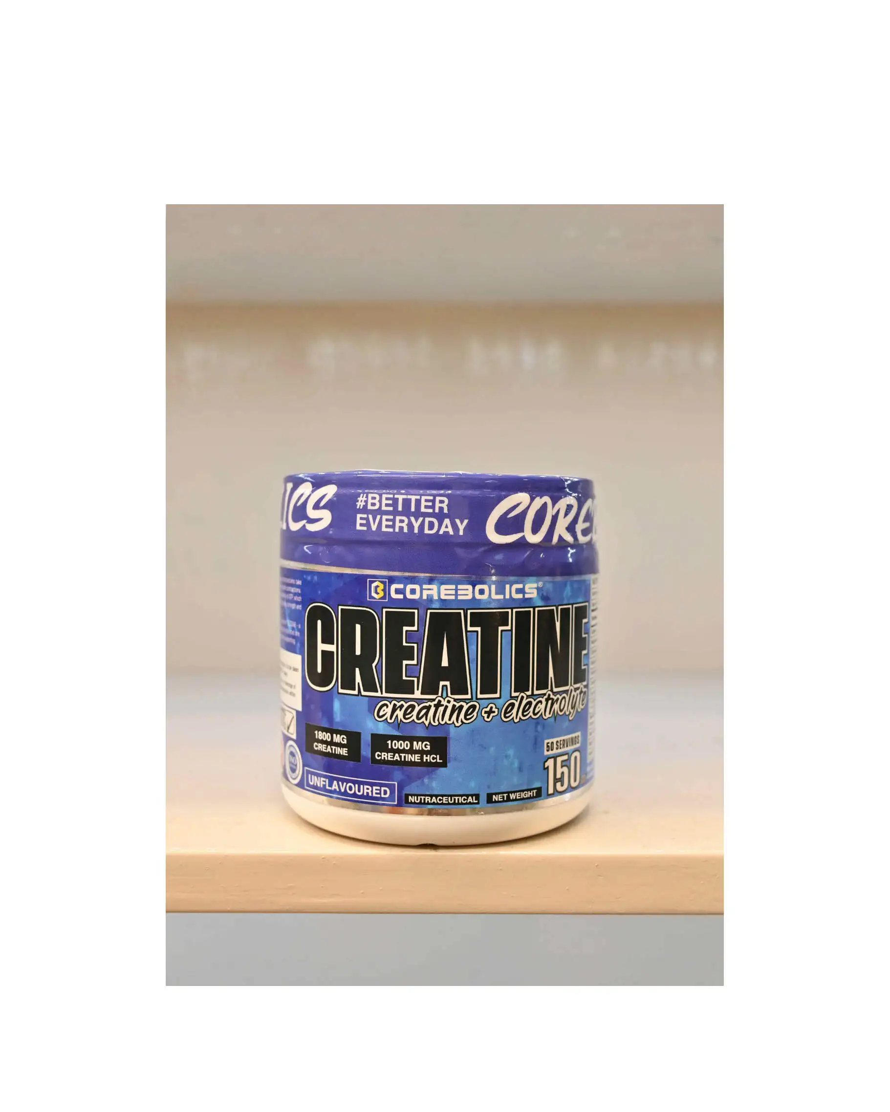 IMG-20240827-WA0143 Corebolics Creatine (Creatine + Electrolyte) (Unflavored, 150 gm, 50 Servings) - Image 1