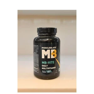 MuscleBlaze-Vite Multivitamin with Immunity Boosters and Digestive Enzymes, 100% RDA of Vitamin C, D, Zinc,60 Tablets
