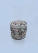 Melamine Cookie Flower Pattern Jar two  piece - Image 3
