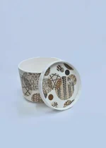 Melamine Cookie Stylish Pattern Jar two piece