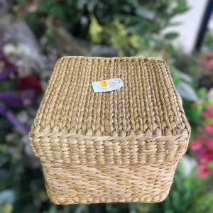 Seagrass Lid Box/Basket