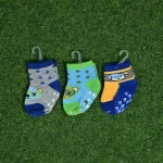 Animal print Non-Slip Fancy Cotton Socks for Boys And Girls 0-6 Months