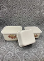 Italiano Melamine 3 Pcs Square Container Set - Image 3
