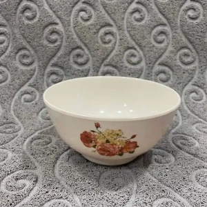 Italiano Round Soup Bowl (Floral Pattern)