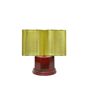 Golden Fiber Open Book Trophy