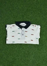 Boy's Regular Fit Polo Collar Tshirts, 4 to 5 years - Image 3