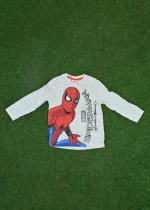 Marvel Spiderman Shirt for Boys, Long Sleeve t-shirt, 4 to 5 years