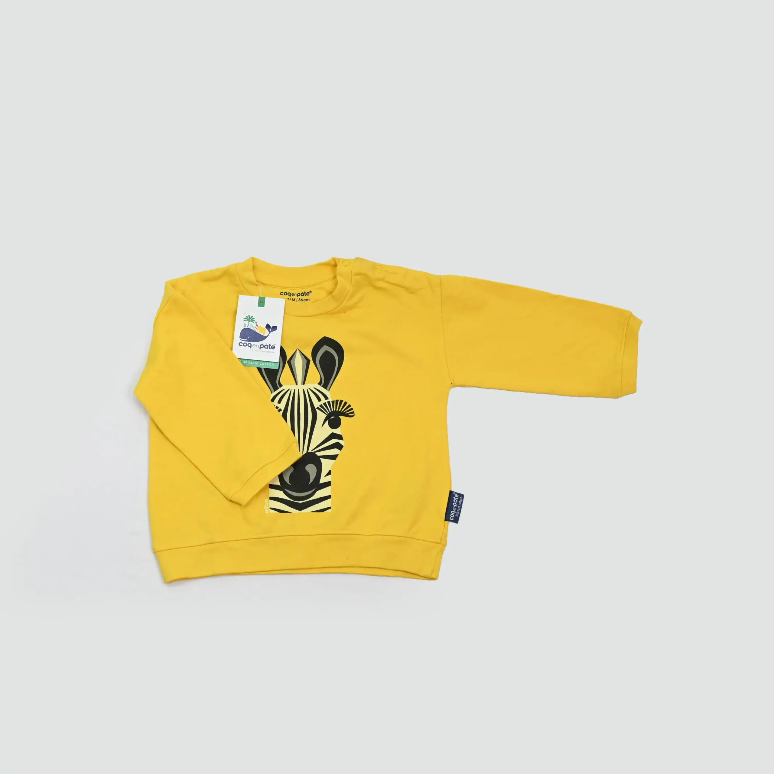 EXL_2642-new Giraffe Printed Sweatshirt - Image 1