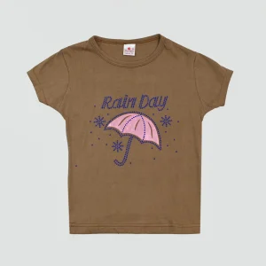 Rainy Day Delight T-Shirt for Kids 3-4 years