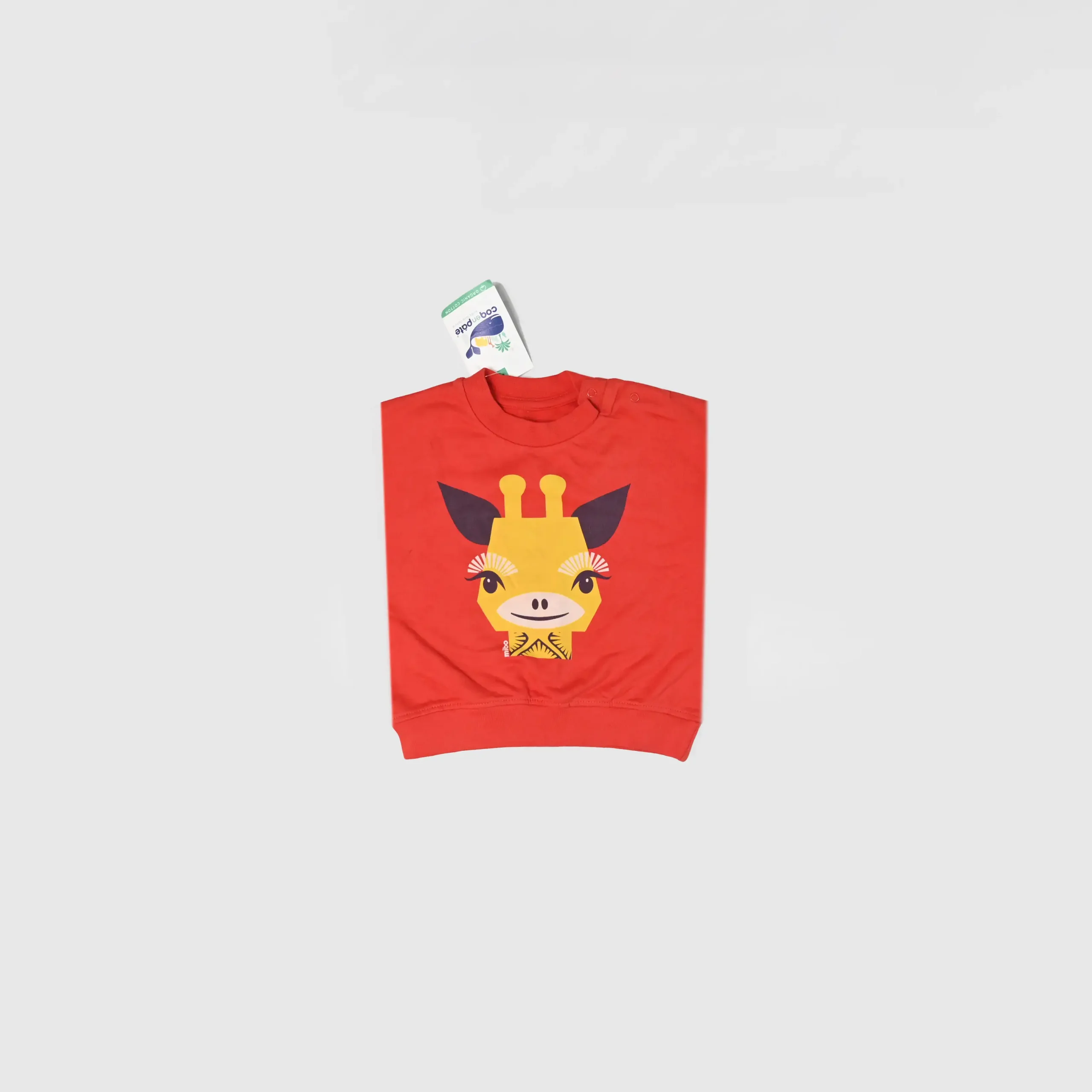 GIRAFFE PRINTED3 Giraffe Fun Sweatshirt for Kids - Image 1