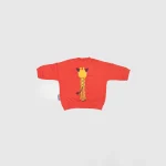 Giraffe Fun Sweatshirt for Kids - Image 4