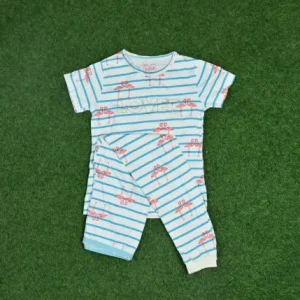 Girls Pajama Flamingo theme set, 3-4 years