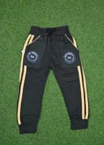 Yellow Stripe Sports Track Pant for Kids 3-4 Years