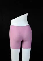 Pink Seamless Shorts for Girls - Image 3
