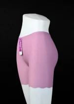 Pink Seamless Shorts for Girls - Image 4