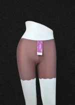 Brown Seamless Shorts for Girls