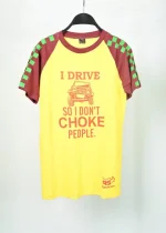 Round Neck T-Shirt (Yellow) - Image 2