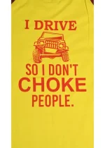 Round Neck T-Shirt (Yellow) - Image 3