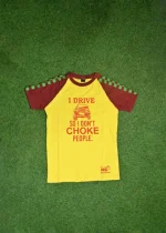 Round Neck T-Shirt (Yellow)