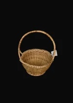 Handmade Cane Basket - Image 2