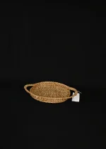 Handicrafts Cane Tray with Handle