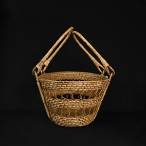 Large Cane Basket