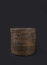 Round Basket (Dark Brown)