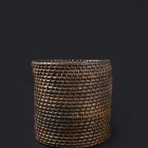 Round Basket (Dark Brown)