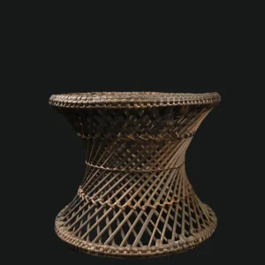 Wicker Round Stool ( Herhsawp )