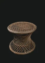 Wicker Round Stool ( Herhsawp ) - Image 2