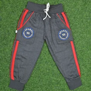 Red Stripe Sports Track Pant for Kids 3-4 Years