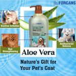 FORCANS Long Coat Aloe Shampoo For Dogs,750 Milliliter,Shiny&Healthy Coat,Customised Shampoo,Characteristics Of Pure Aloe Vera Gel,Moist Moisturizing Effect,Gentle To Weak&Trouble Prone Skin - Image 5