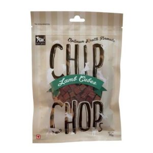 Combo of Chip Chops Lamb Cubes Dog Treat-NET Wg.70g