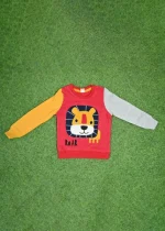 Yellow Tiger Printed Sweatshirt