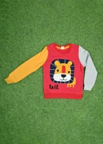 Yellow Tiger Printed Sweatshirt - Image 2