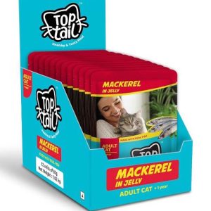 Top Tail Mackerel in Jelly 85 gram (Cat Food)