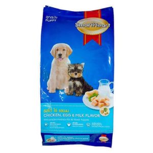 SmartHeart Chicken with Egg & Milk Puppy Dog Dry Food (450g)