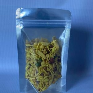 Standing Pouch One Side Transparent Small Size (50pcs per pack)  (Eatable not included)