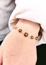 Gold Plated Bracelet For Women - Image 2