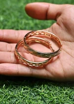 Rose Gold Earring For Women. - Image 2