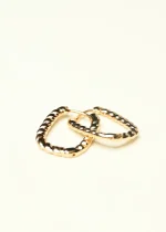 Anti-Tarnish Hoop Shape Earrings - Image 2